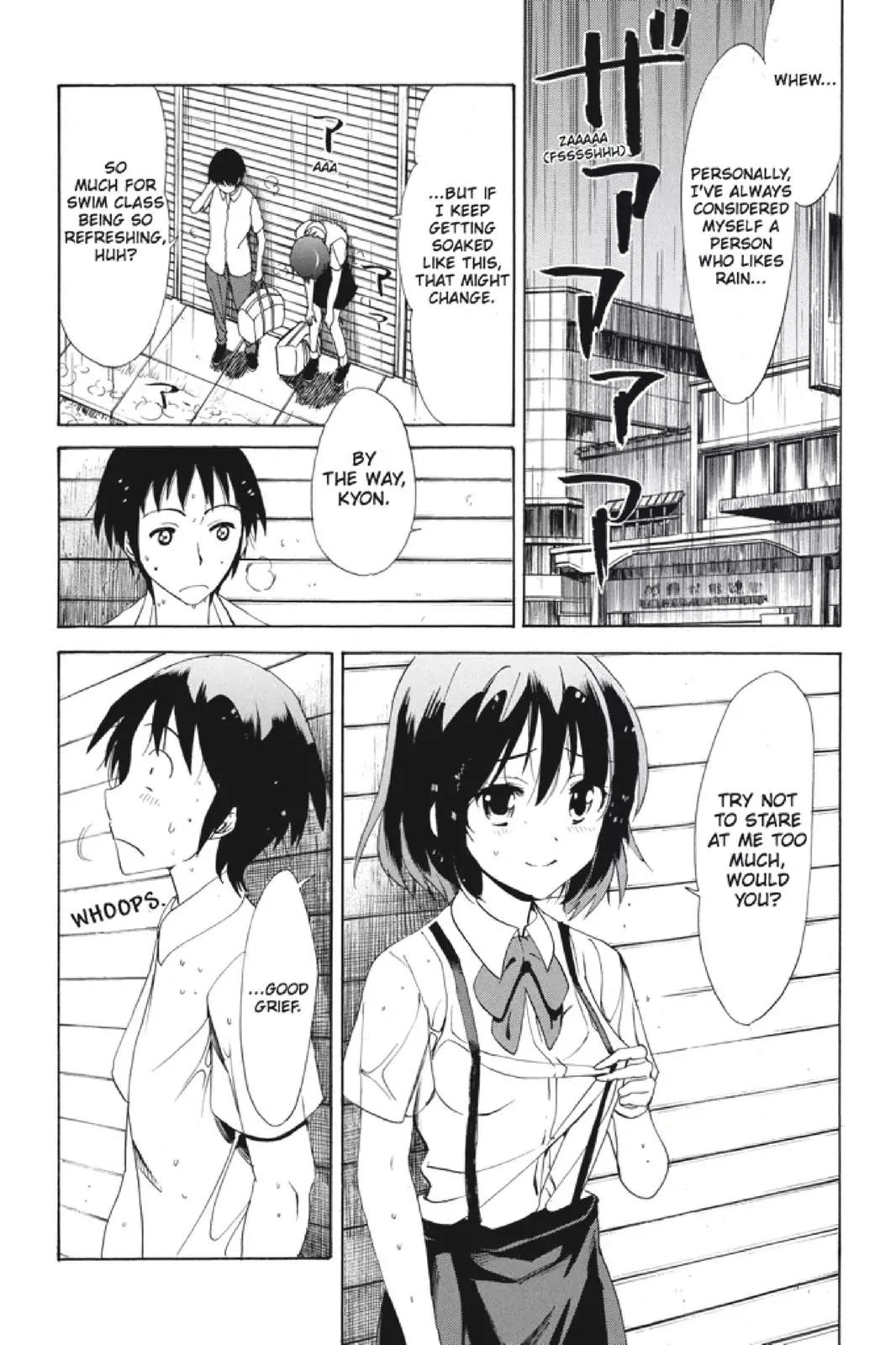 Suzumiya Haruhi no Yuuutsu Chapter 105 page 8 - Chapter 105: Rainy Day
