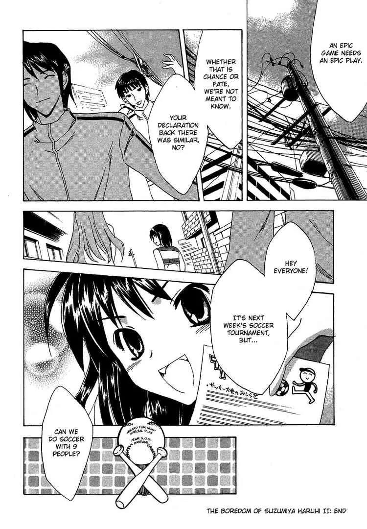 Suzumiya Haruhi no Yuuutsu Chapter 11 page 31 - Chapter 11: The Boredom of Suzumiya Haruhi II