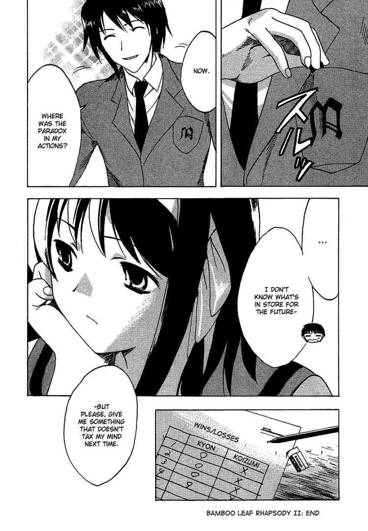 Suzumiya Haruhi no Yuuutsu Chapter 14 page 38 - Chapter 14: Bamboo Leaf Rhapsody II
