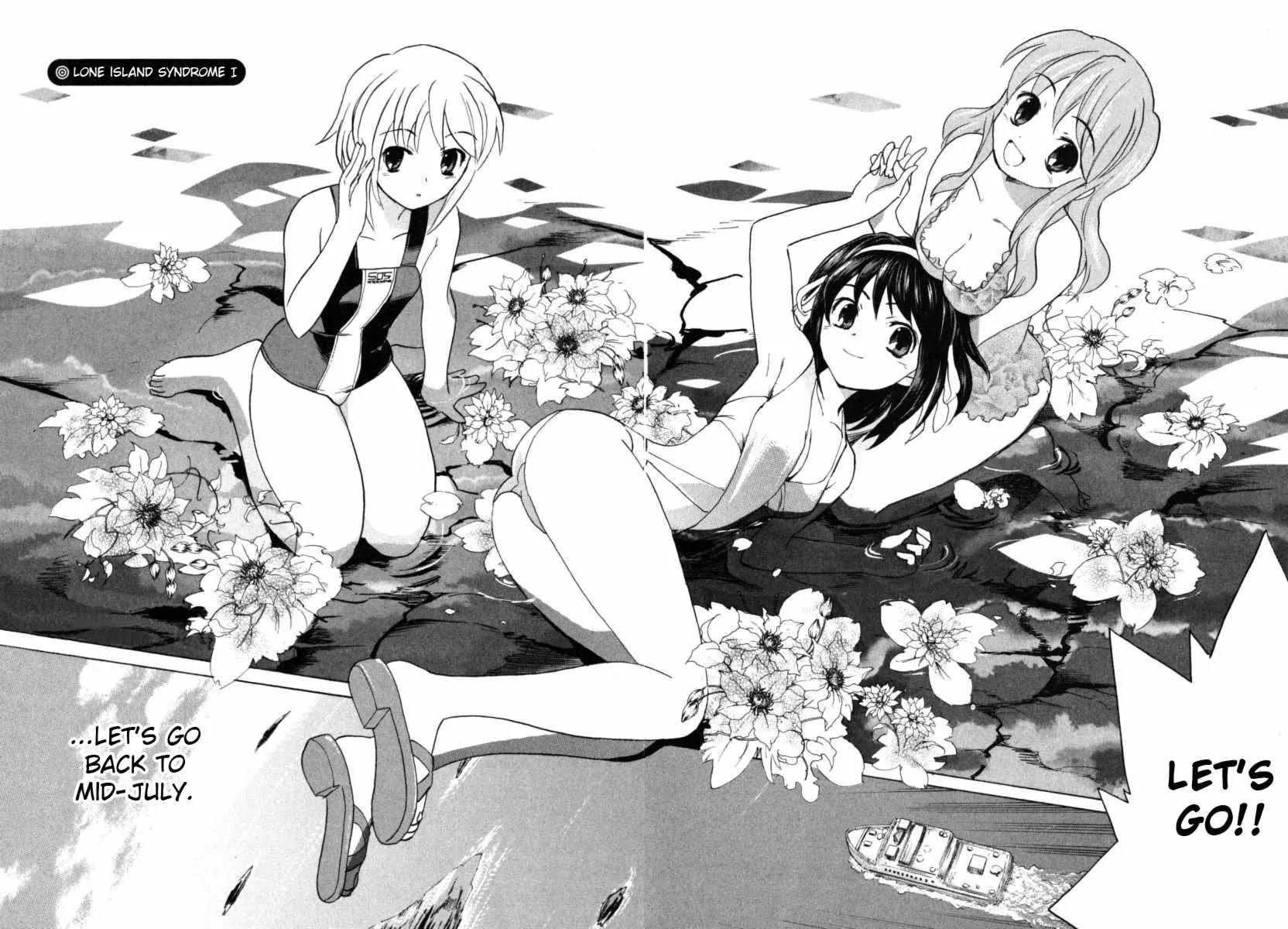 Suzumiya Haruhi no Yuuutsu Chapter 18 page 2 - Chapter 18: Remote Island Syndrome I