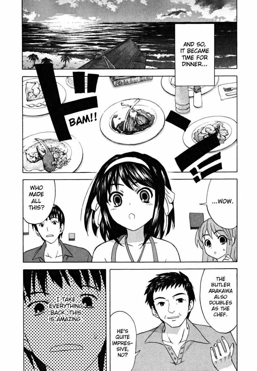 Suzumiya Haruhi no Yuuutsu Chapter 18 page 28 - Chapter 18: Remote Island Syndrome I