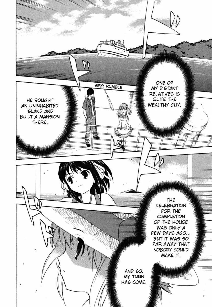Suzumiya Haruhi no Yuuutsu Chapter 18 page 5 - Chapter 18: Remote Island Syndrome I