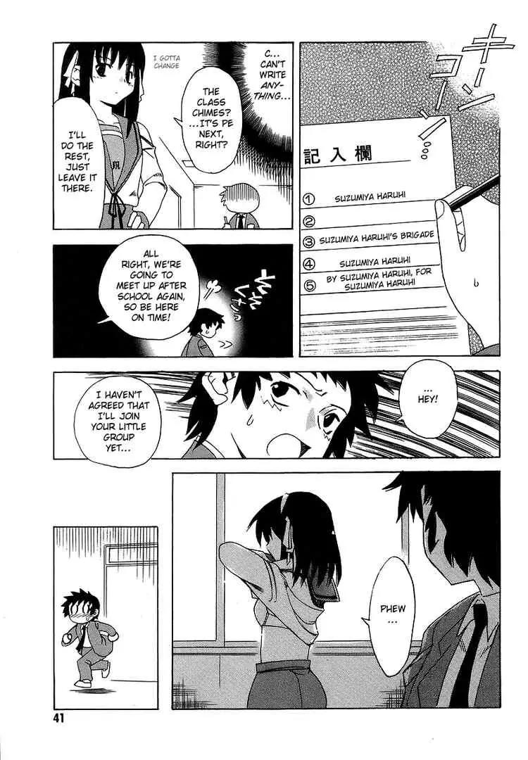Suzumiya Haruhi no Yuuutsu Chapter 2 page 5 - Chapter 2: The Melancholy of Haruhi Suzumiya II