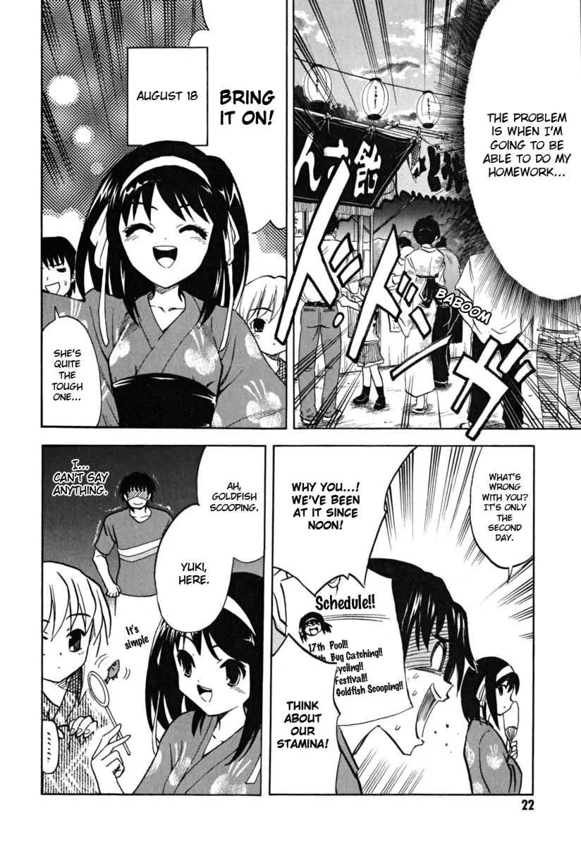 Suzumiya Haruhi no Yuuutsu Chapter 20 page 24 - Chapter 20: Endless Eight I
