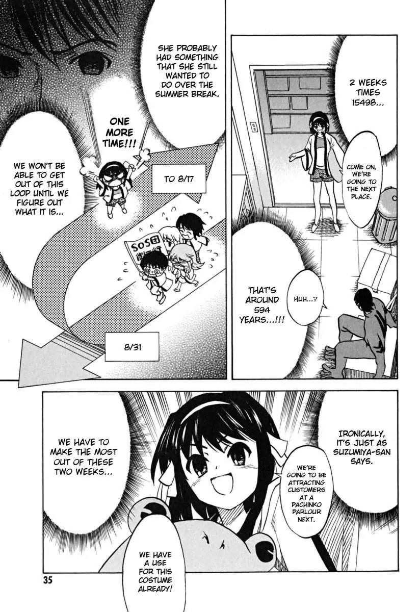 Suzumiya Haruhi no Yuuutsu Chapter 20 page 37 - Chapter 20: Endless Eight I