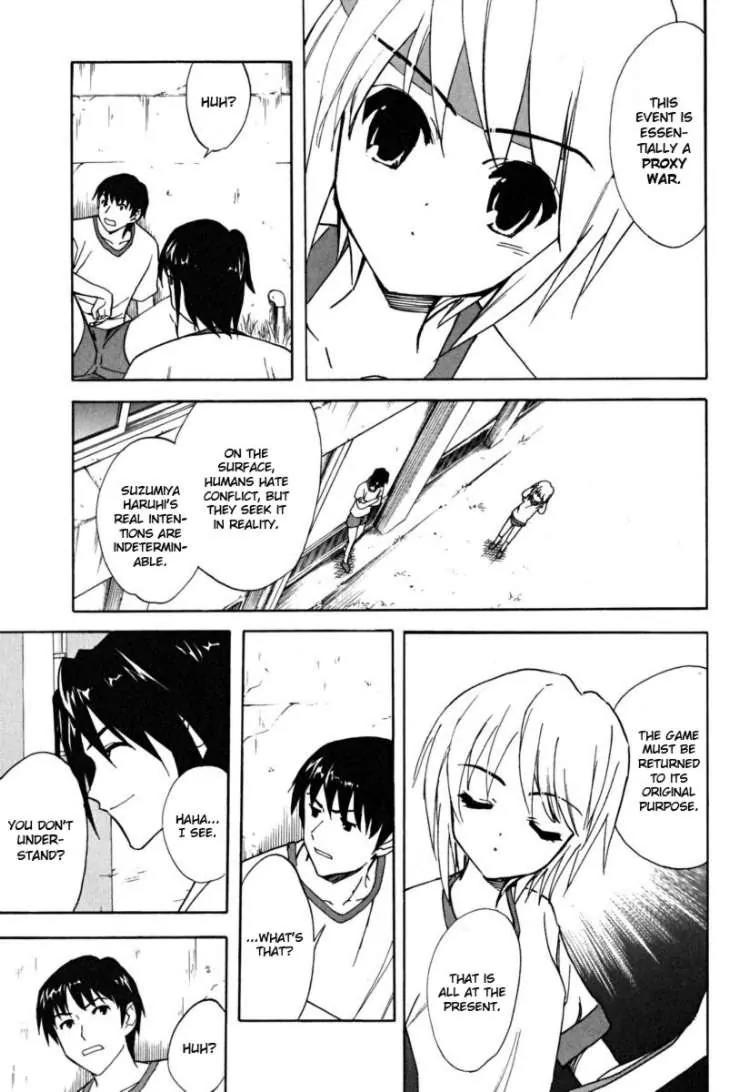 Suzumiya Haruhi no Yuuutsu Chapter 23 page 14 - Chapter 23: Get in the Ring