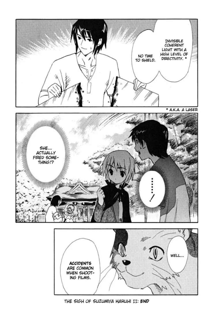 Suzumiya Haruhi no Yuuutsu Chapter 25 page 36 - Chapter 25: The Sigh of Suzumiya Haruhi II