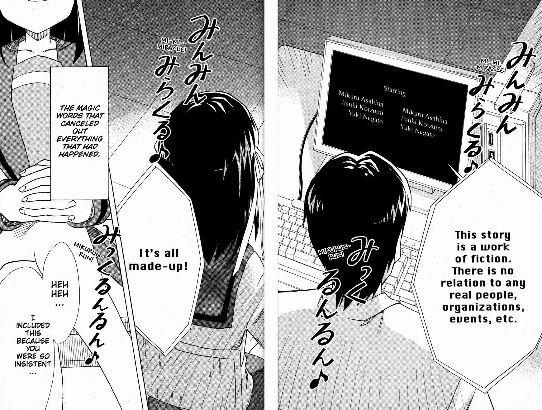 Suzumiya Haruhi no Yuuutsu Chapter 28 page 34 - Chapter 28: The Sigh of Haruhi Suzumiya V