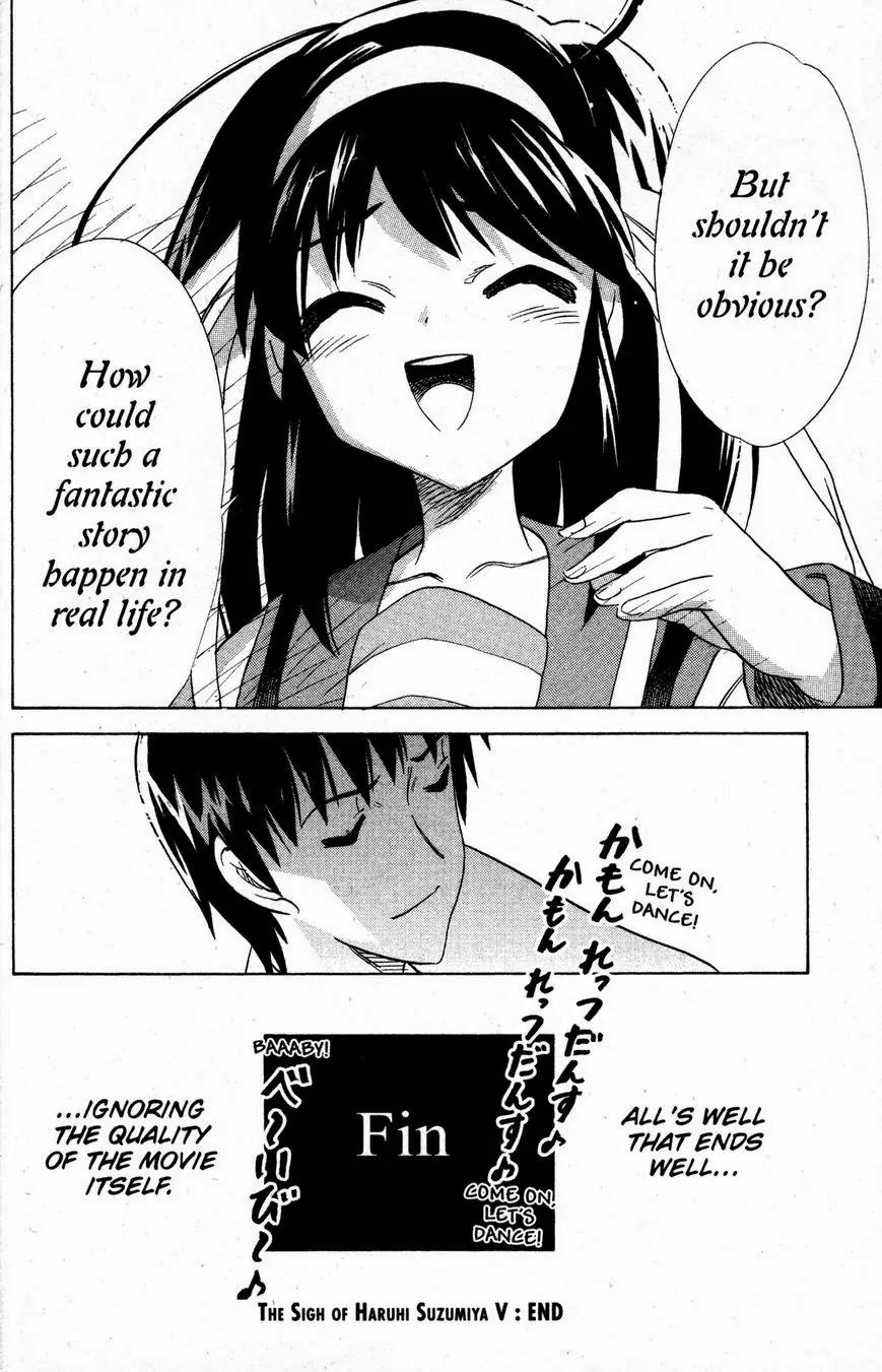 Suzumiya Haruhi no Yuuutsu Chapter 28 page 35 - Chapter 28: The Sigh of Haruhi Suzumiya V