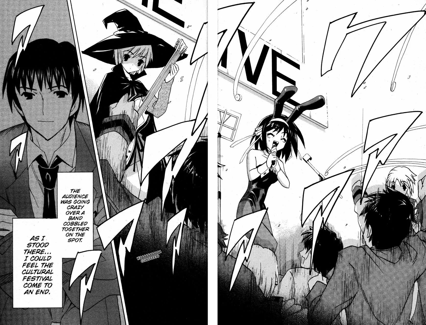 Suzumiya Haruhi no Yuuutsu Chapter 30 page 17 - Chapter 30: Live A Live