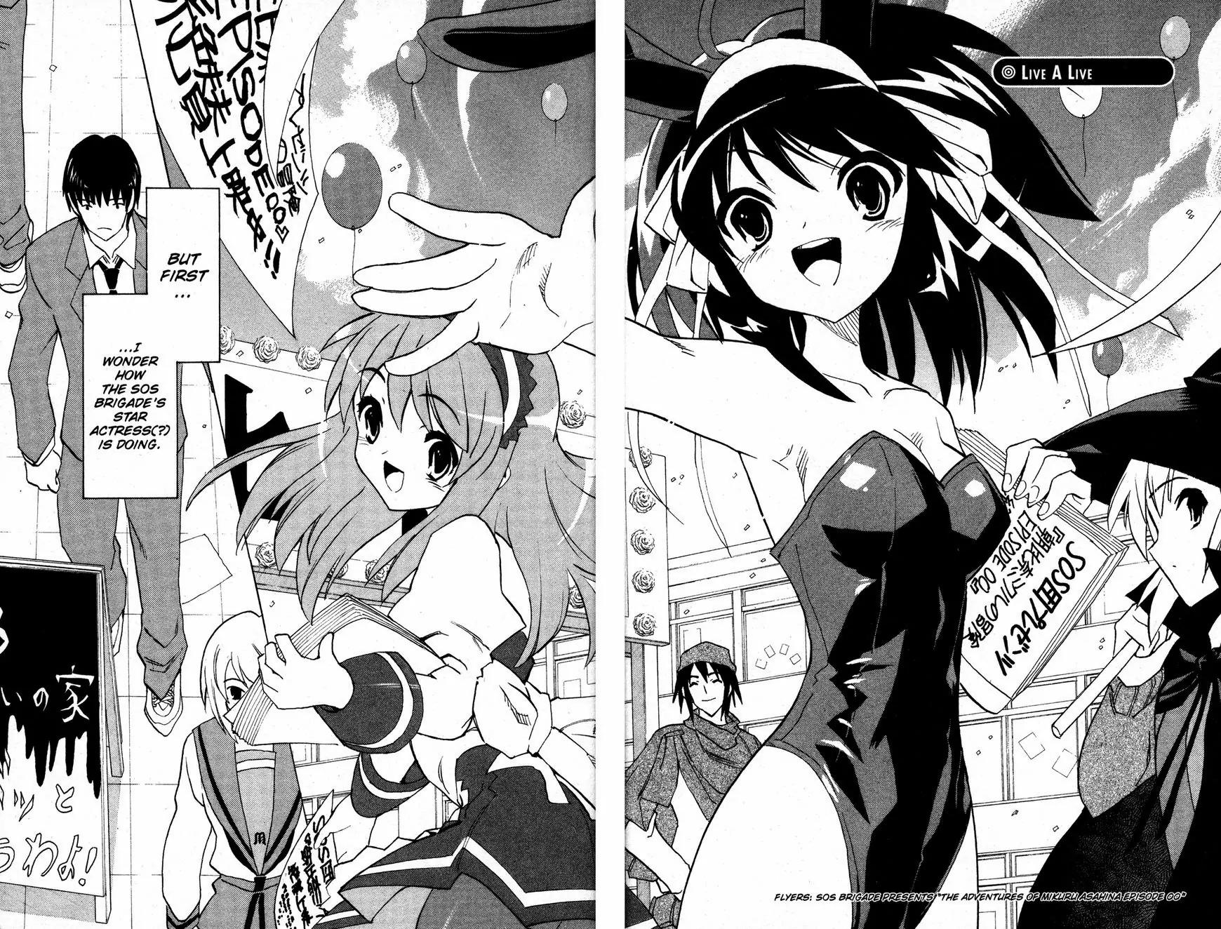 Suzumiya Haruhi no Yuuutsu Chapter 30 page 2 - Chapter 30: Live A Live