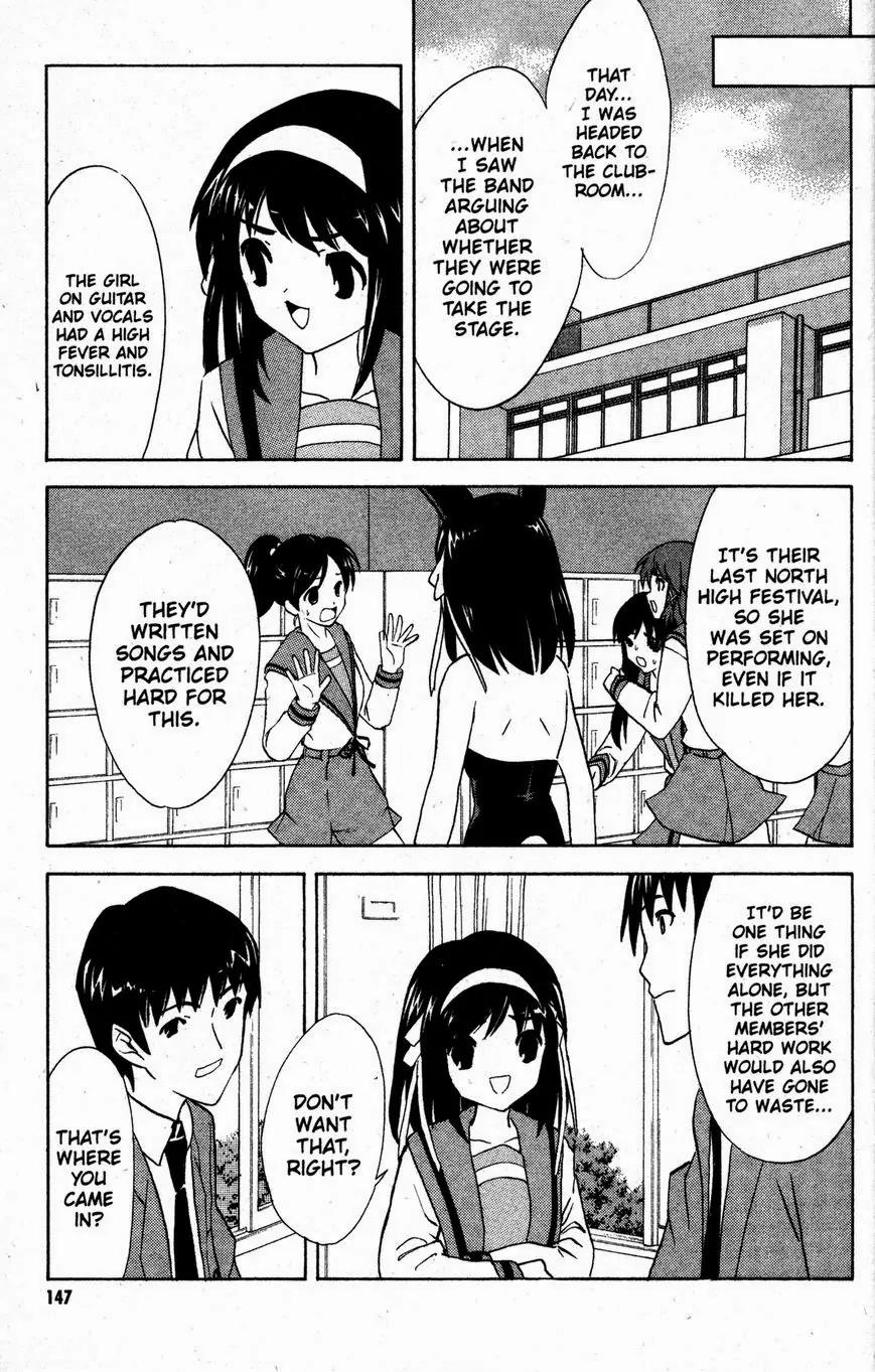 Suzumiya Haruhi no Yuuutsu Chapter 30 page 21 - Chapter 30: Live A Live