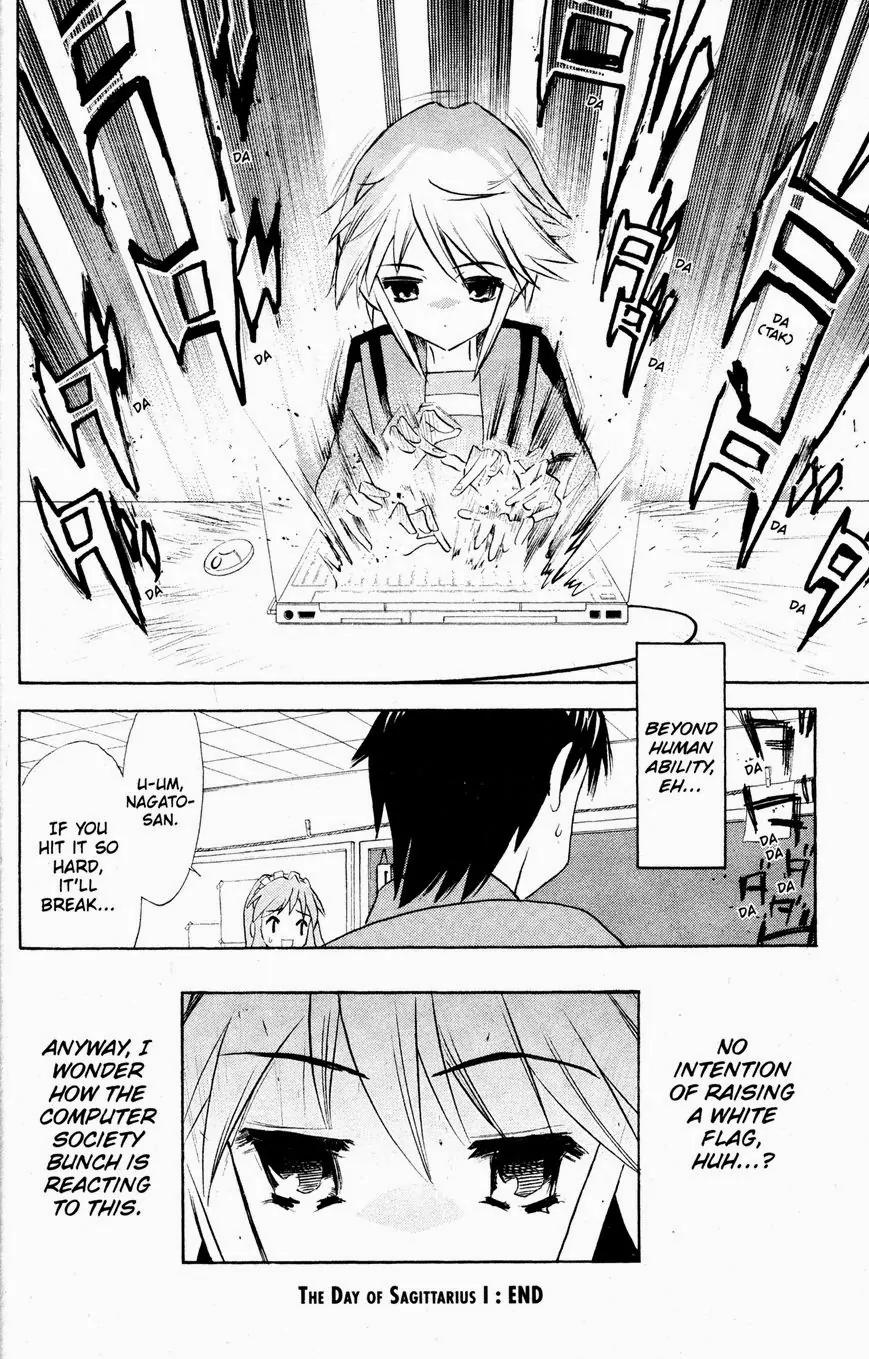 Suzumiya Haruhi no Yuuutsu Chapter 32 page 36 - Chapter 32: The Day of Sagittarius I