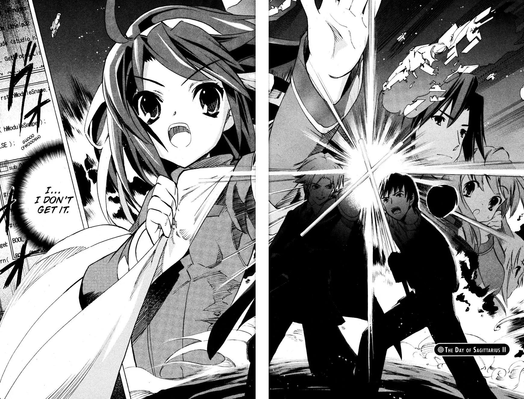 Suzumiya Haruhi no Yuuutsu Chapter 33 page 2 - Chapter 33: The Day of Sagittarius II