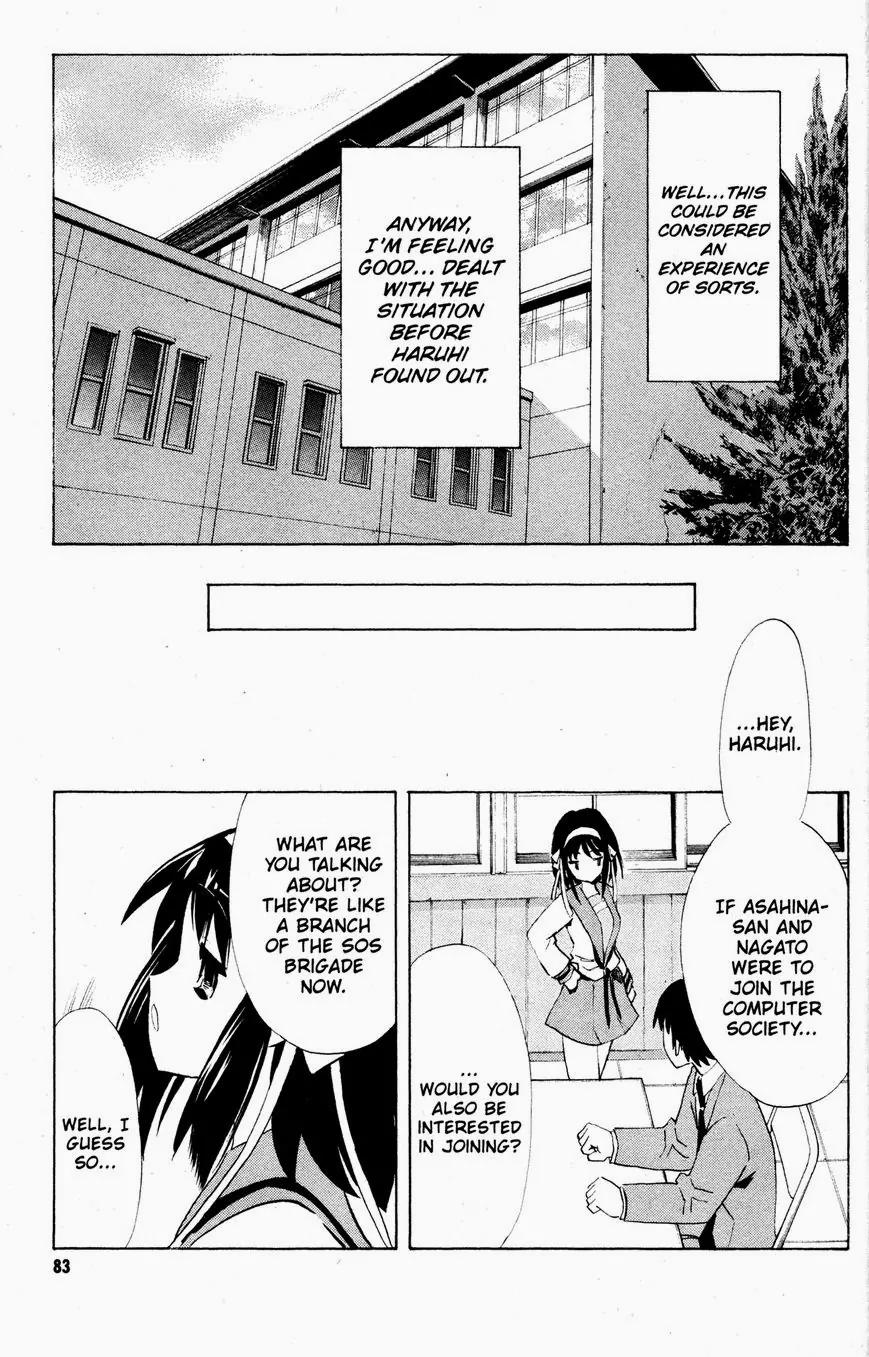 Suzumiya Haruhi no Yuuutsu Chapter 34 page 15 - Chapter 34: The Day of Sagittarius Aftermath