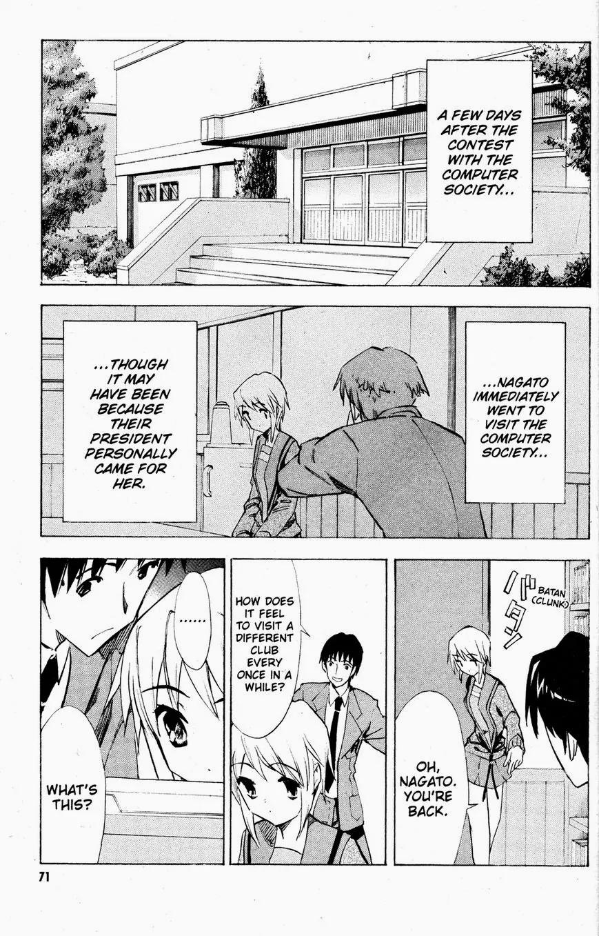 Suzumiya Haruhi no Yuuutsu Chapter 34 page 3 - Chapter 34: The Day of Sagittarius Aftermath