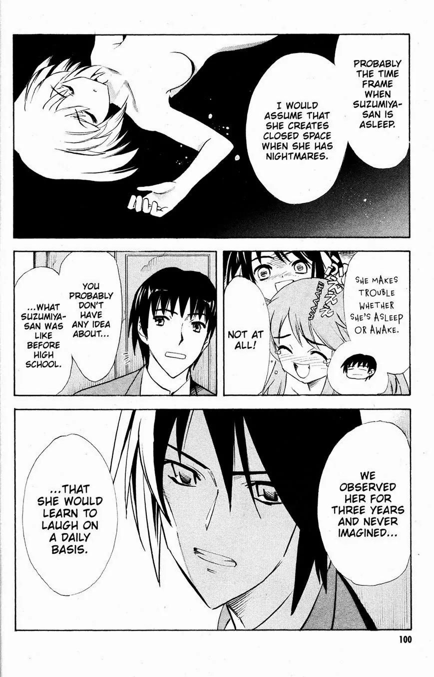 Suzumiya Haruhi no Yuuutsu Chapter 35 page 16 - Chapter 35: The Disappearance of Haruhi Suzumiya I
