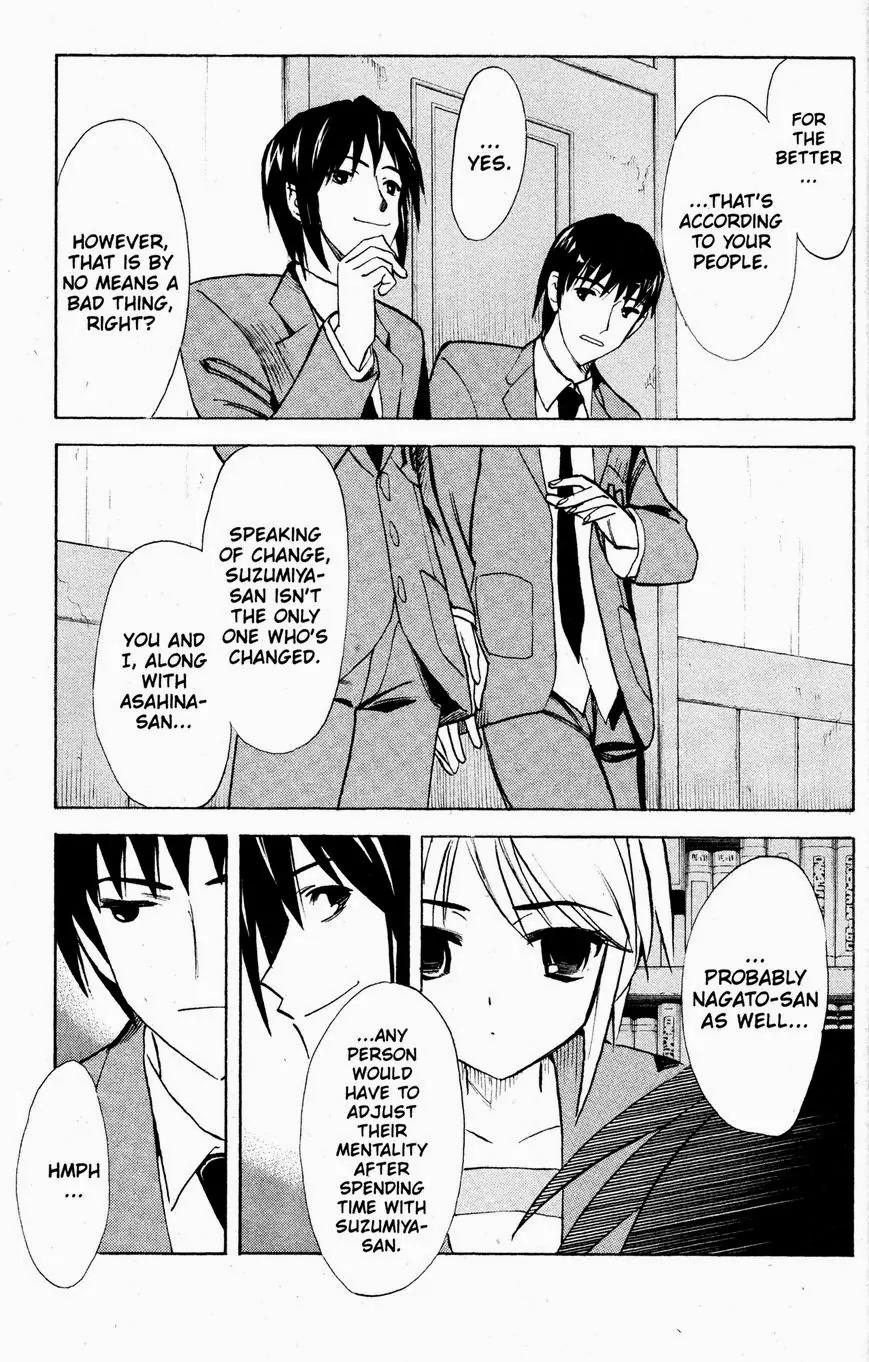 Suzumiya Haruhi no Yuuutsu Chapter 35 page 19 - Chapter 35: The Disappearance of Haruhi Suzumiya I