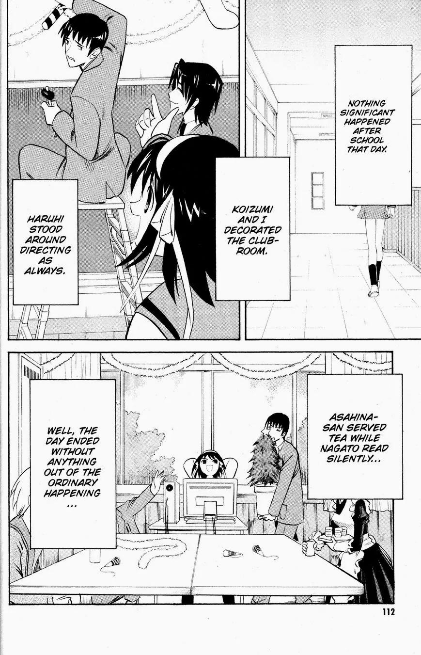 Suzumiya Haruhi no Yuuutsu Chapter 35 page 28 - Chapter 35: The Disappearance of Haruhi Suzumiya I