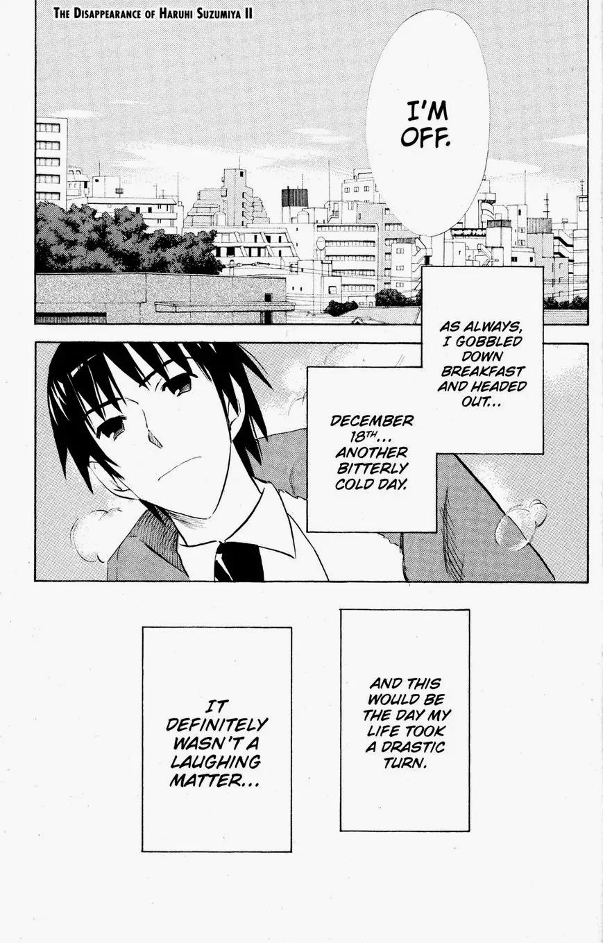 Suzumiya Haruhi no Yuuutsu Chapter 36 page 1 - Chapter 36: The Disappearance of Haruhi Suzumiya II