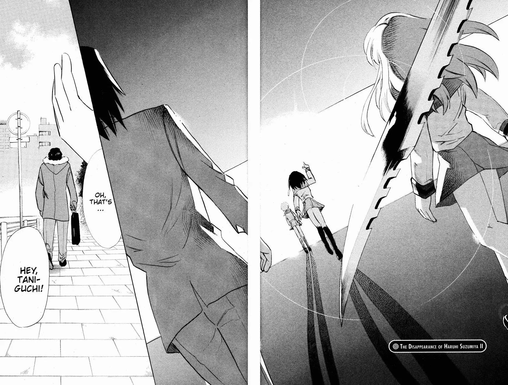 Suzumiya Haruhi no Yuuutsu Chapter 36 page 2 - Chapter 36: The Disappearance of Haruhi Suzumiya II