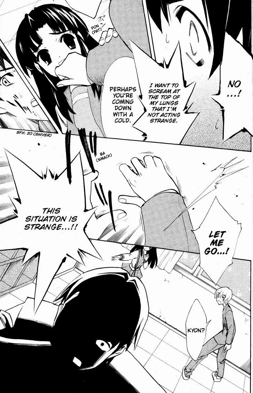 Suzumiya Haruhi no Yuuutsu Chapter 36 page 22 - Chapter 36: The Disappearance of Haruhi Suzumiya II