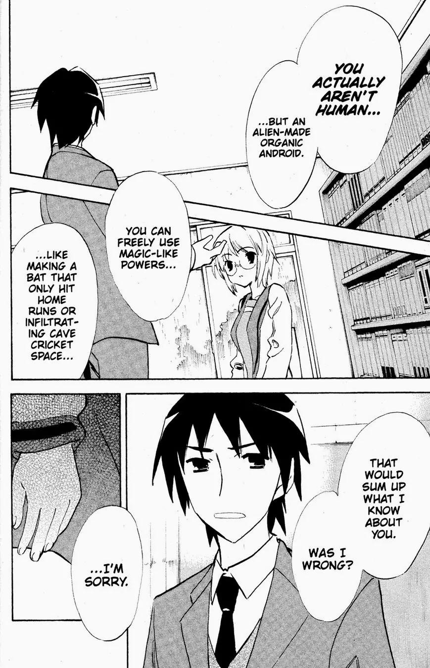 Suzumiya Haruhi no Yuuutsu Chapter 37 page 16 - Chapter 37: The Disappearance of Haruhi Suzumiya III