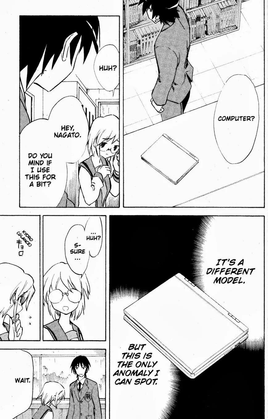 Suzumiya Haruhi no Yuuutsu Chapter 37 page 23 - Chapter 37: The Disappearance of Haruhi Suzumiya III