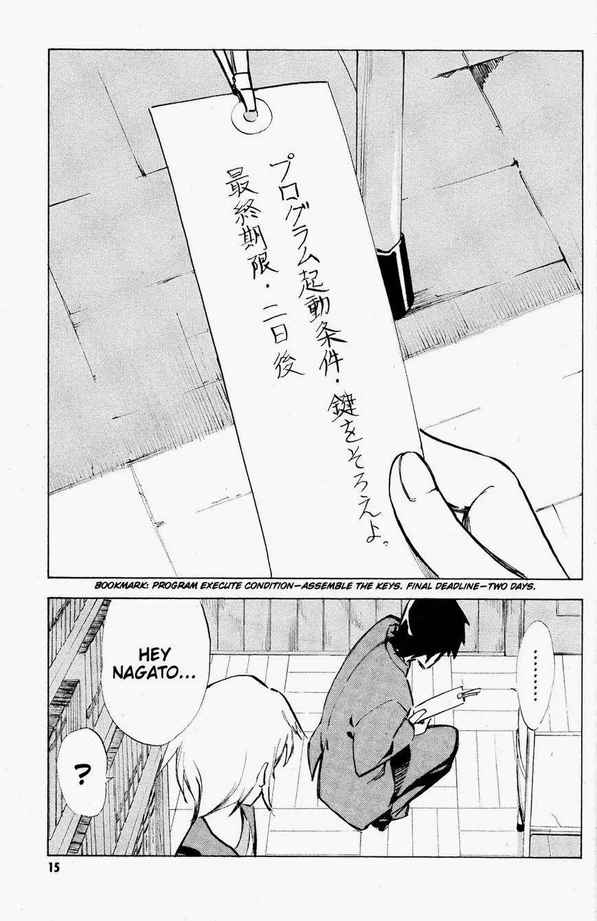 Suzumiya Haruhi no Yuuutsu Chapter 38 page 16 - Chapter 38: The Disappearance of Haruhi Suzumiya IV