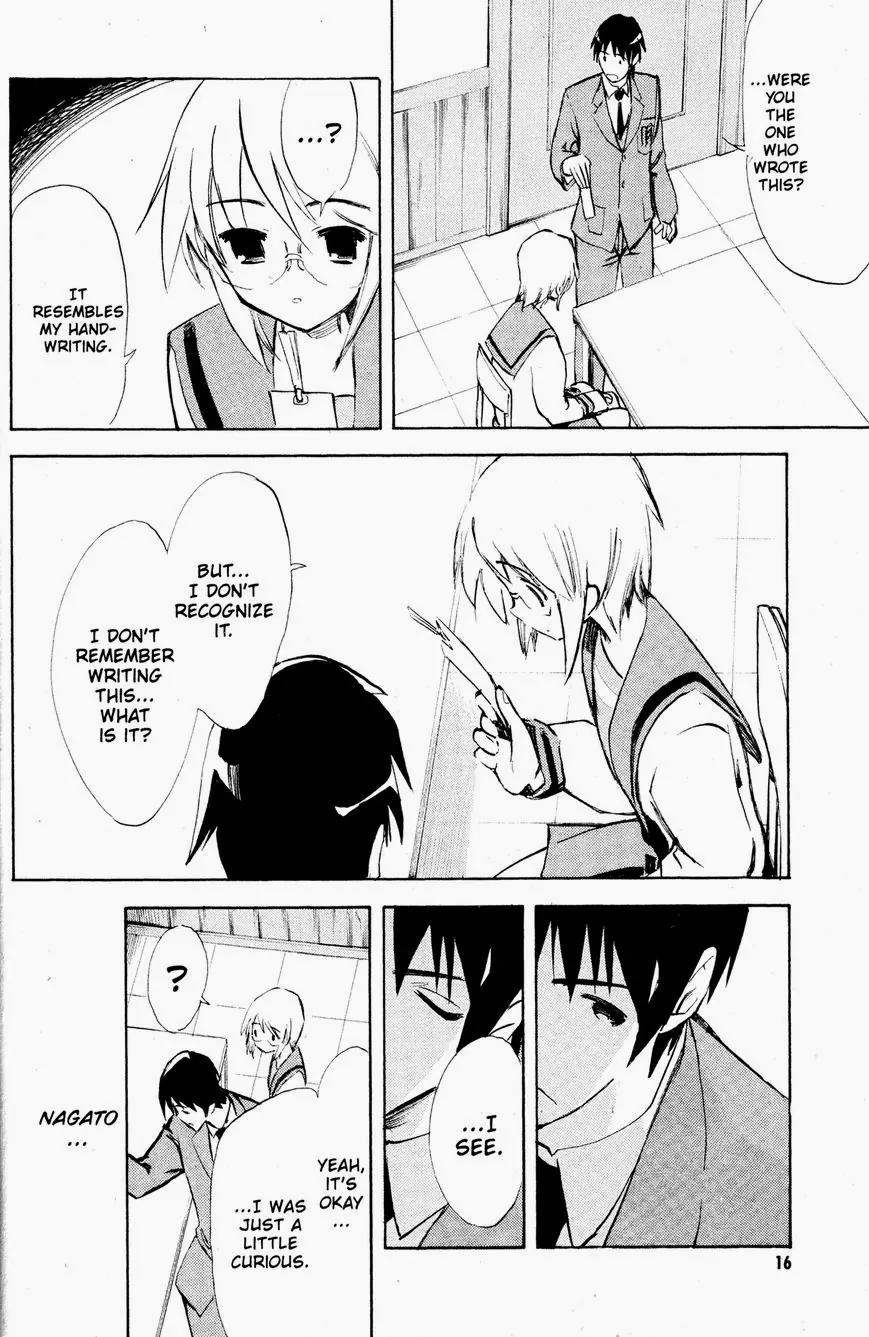 Suzumiya Haruhi no Yuuutsu Chapter 38 page 17 - Chapter 38: The Disappearance of Haruhi Suzumiya IV