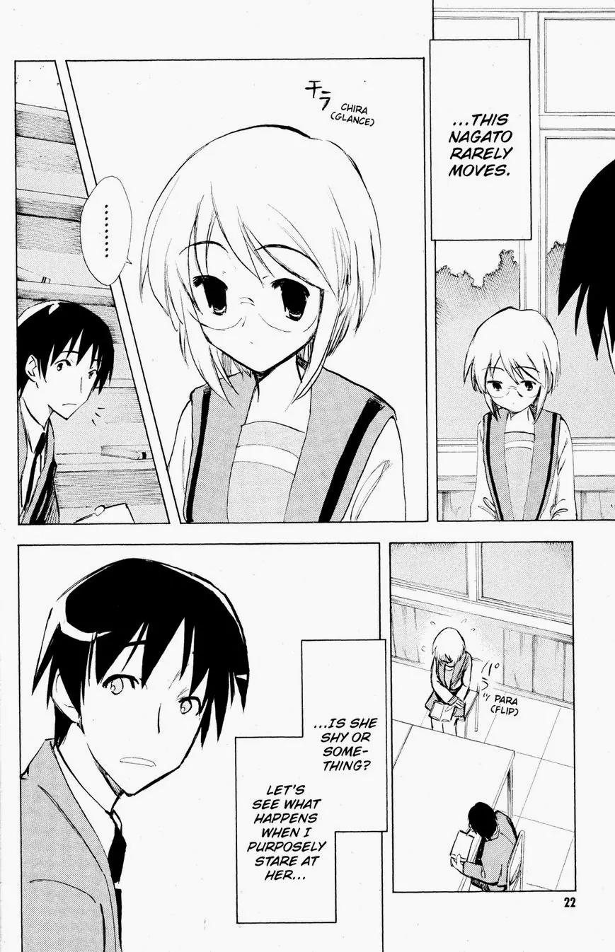 Suzumiya Haruhi no Yuuutsu Chapter 38 page 23 - Chapter 38: The Disappearance of Haruhi Suzumiya IV