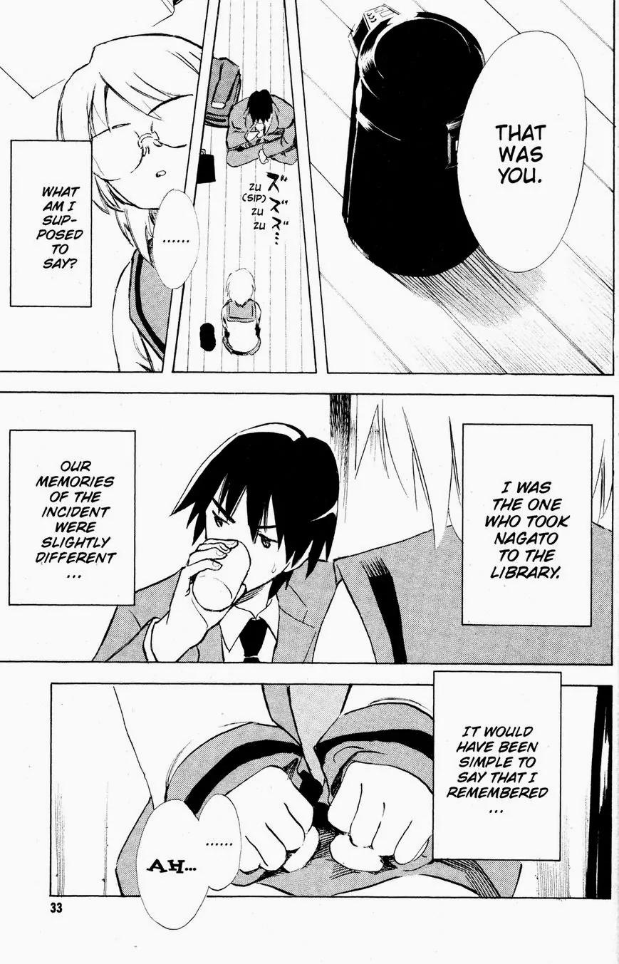 Suzumiya Haruhi no Yuuutsu Chapter 38 page 34 - Chapter 38: The Disappearance of Haruhi Suzumiya IV
