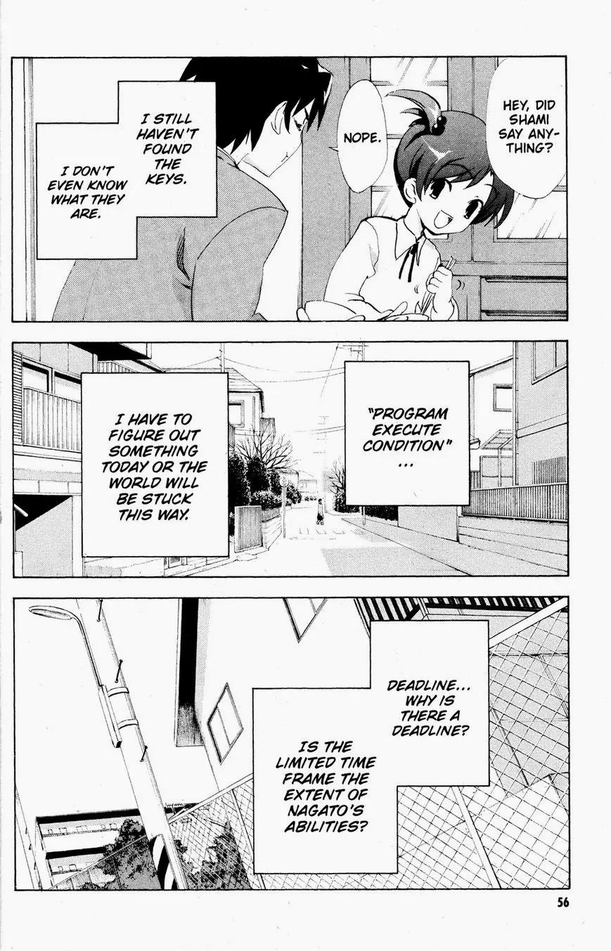 Suzumiya Haruhi no Yuuutsu Chapter 39 page 18 - Chapter 39: The Disappearance of Haruhi Suzumiya V