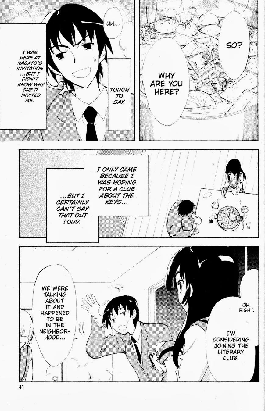 Suzumiya Haruhi no Yuuutsu Chapter 39 page 3 - Chapter 39: The Disappearance of Haruhi Suzumiya V