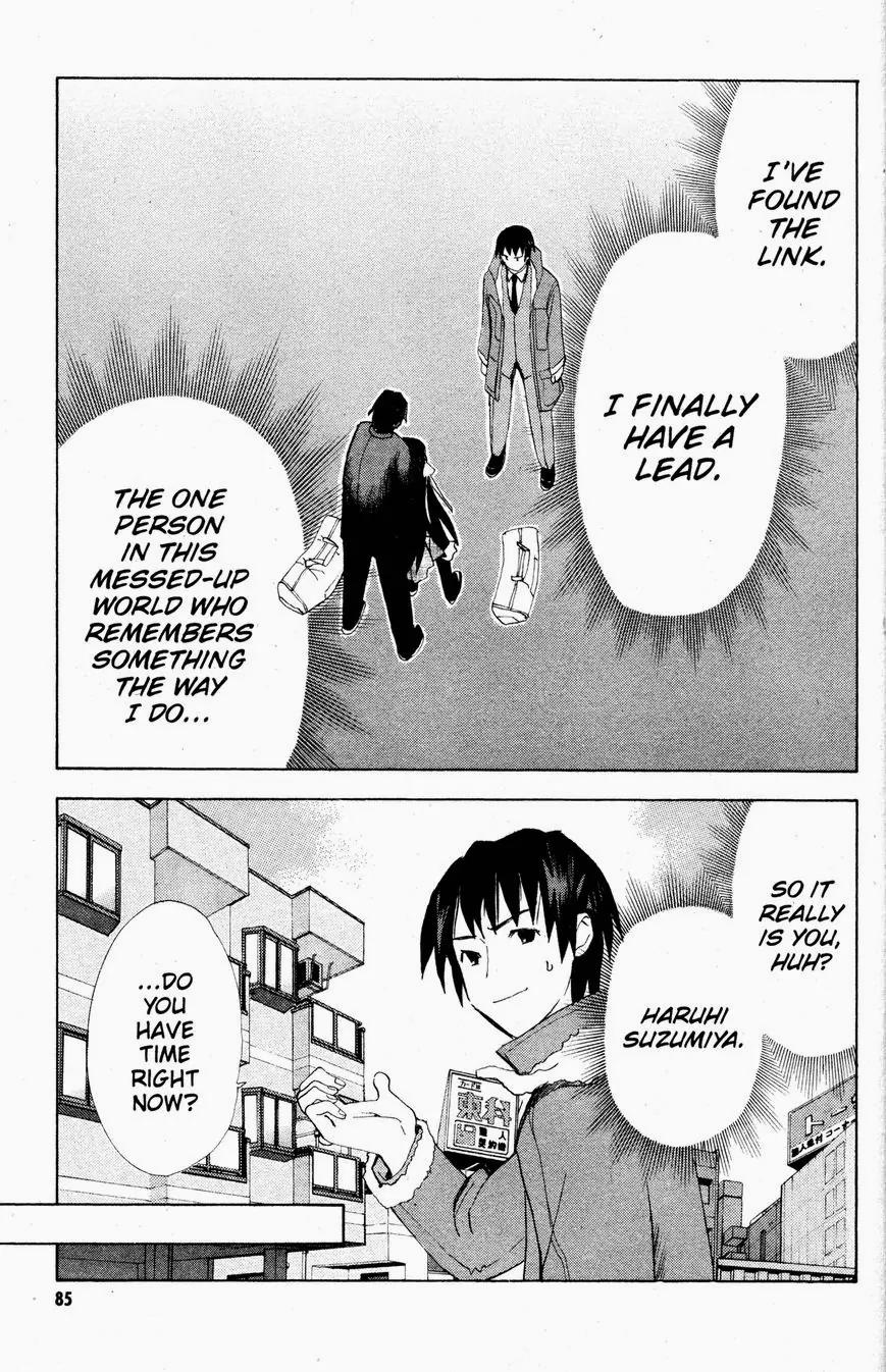 Suzumiya Haruhi no Yuuutsu Chapter 40 page 10 - Chapter 40: The Disappearance of Haruhi Suzumiya VI