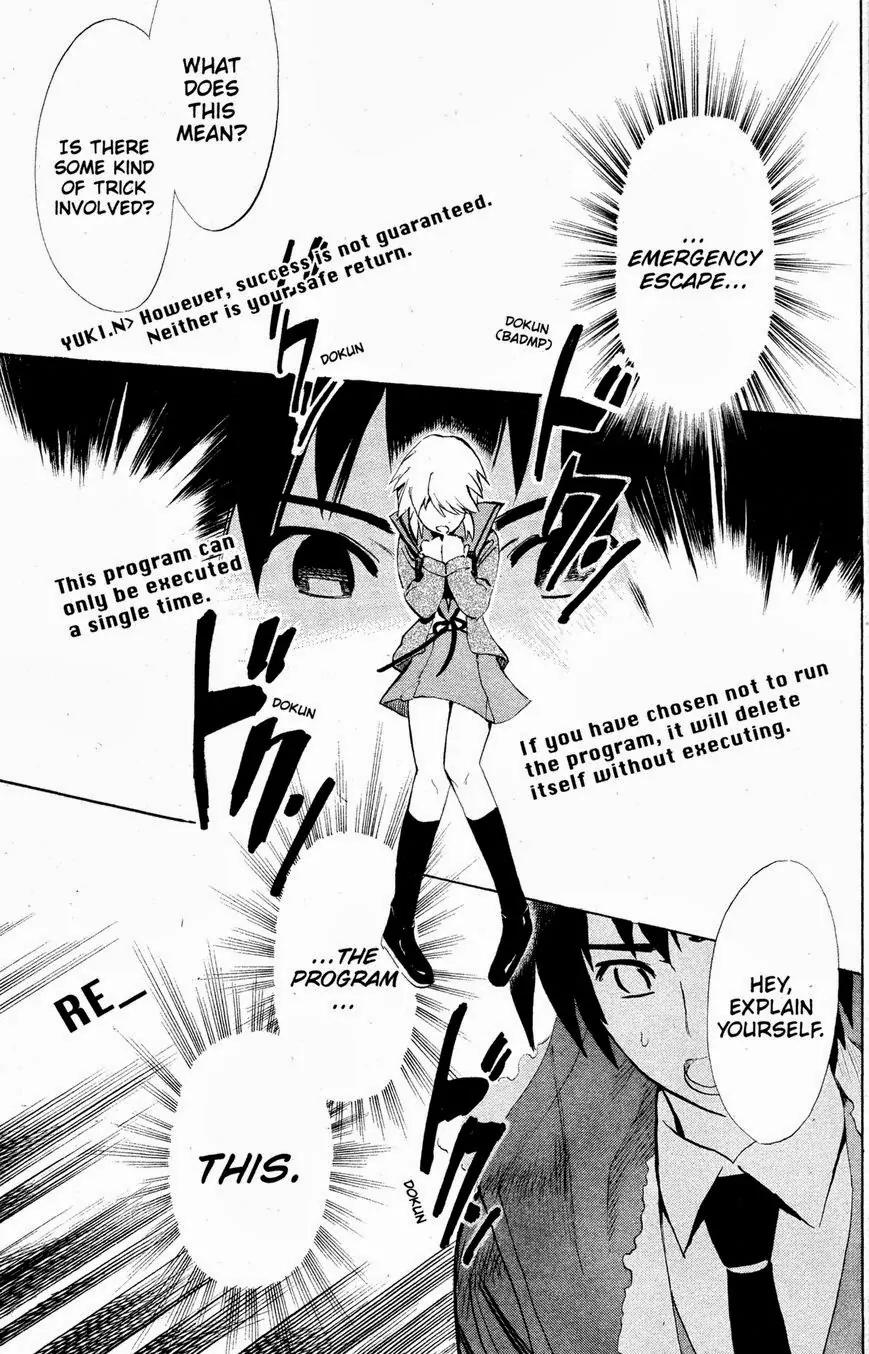 Suzumiya Haruhi no Yuuutsu Chapter 41 page 11 - Chapter 41: The Disappearance of Haruhi Suzumiya VII