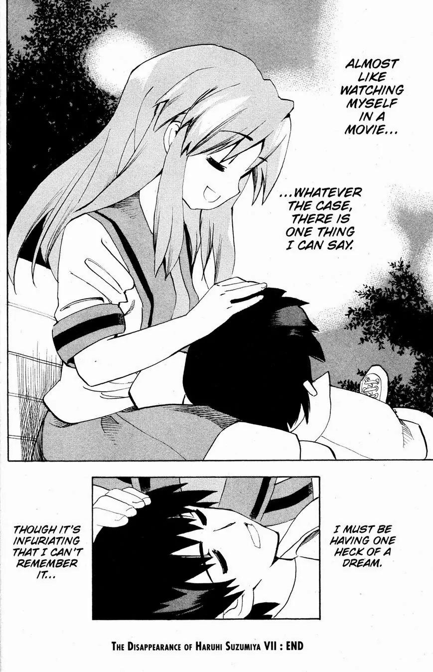 Suzumiya Haruhi no Yuuutsu Chapter 41 page 33 - Chapter 41: The Disappearance of Haruhi Suzumiya VII