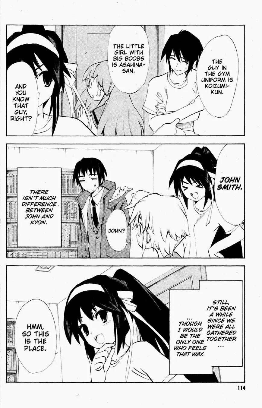 Suzumiya Haruhi no Yuuutsu Chapter 41 page 6 - Chapter 41: The Disappearance of Haruhi Suzumiya VII