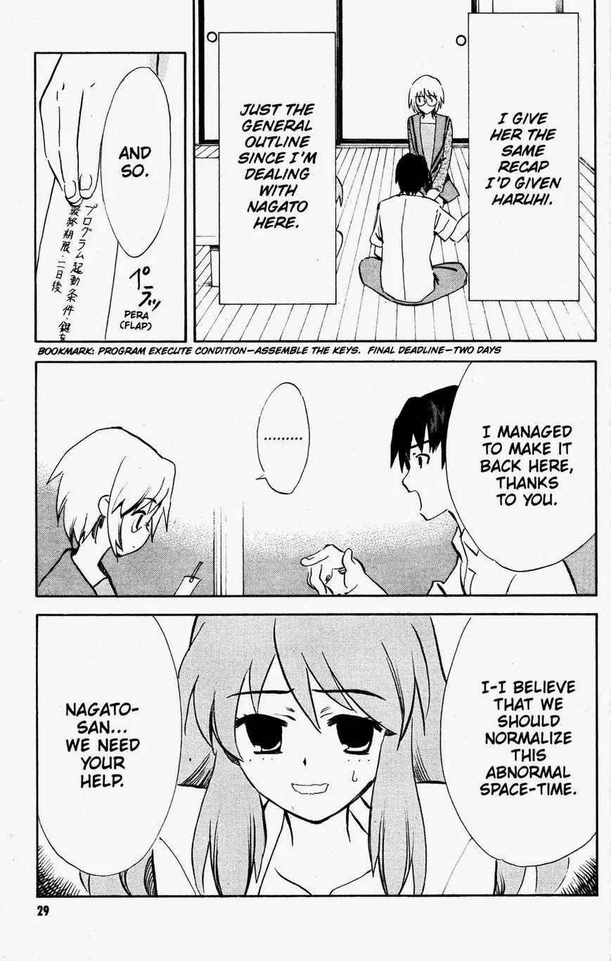 Suzumiya Haruhi no Yuuutsu Chapter 44 page 30 - Chapter 44: The Disappearance of Haruhi Suzumiya VIII