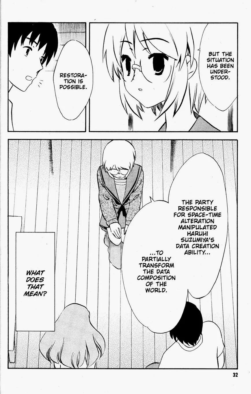 Suzumiya Haruhi no Yuuutsu Chapter 44 page 33 - Chapter 44: The Disappearance of Haruhi Suzumiya VIII