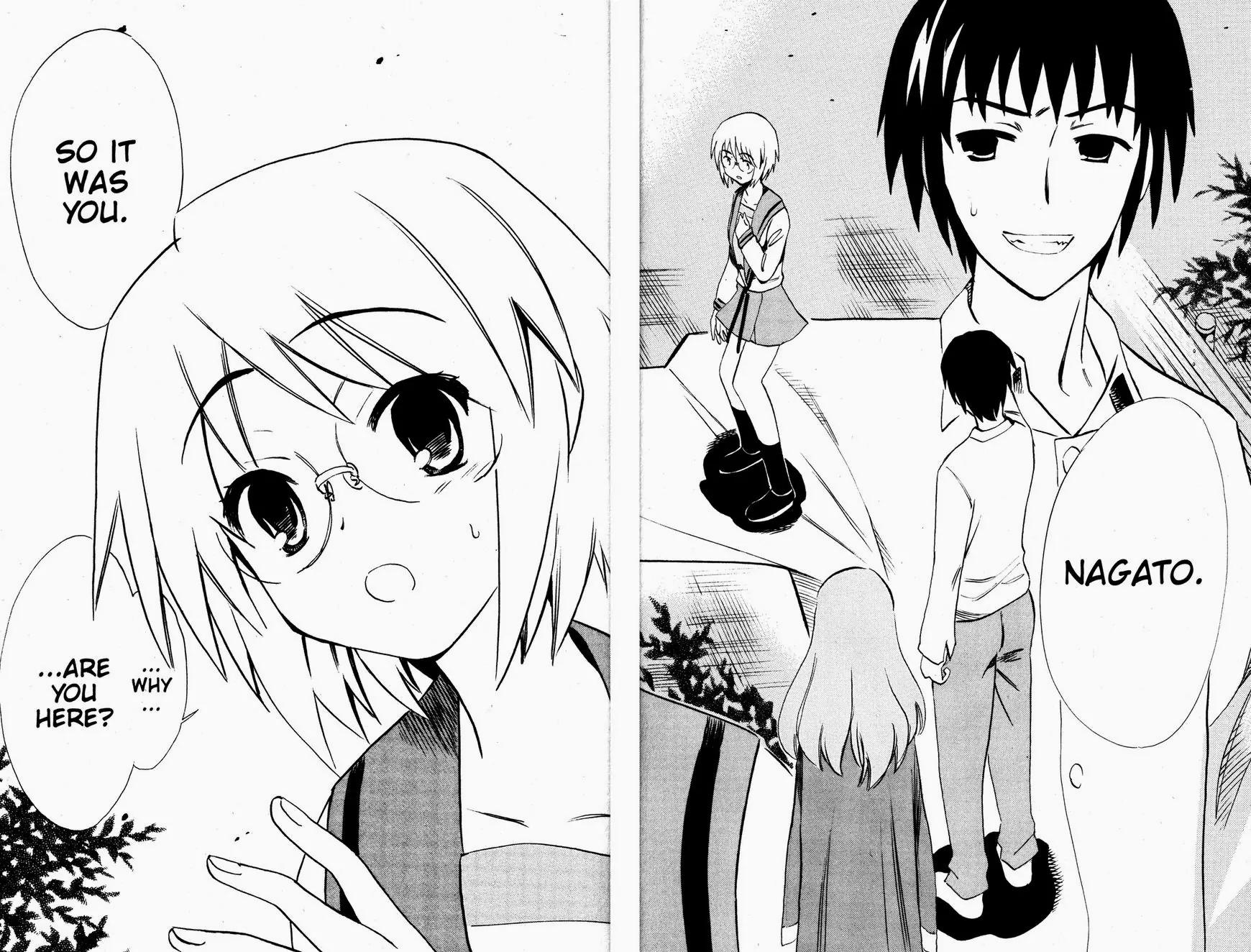 Suzumiya Haruhi no Yuuutsu Chapter 45 page 22 - Chapter 45: The Disappearance of Haruhi Suzumiya IX