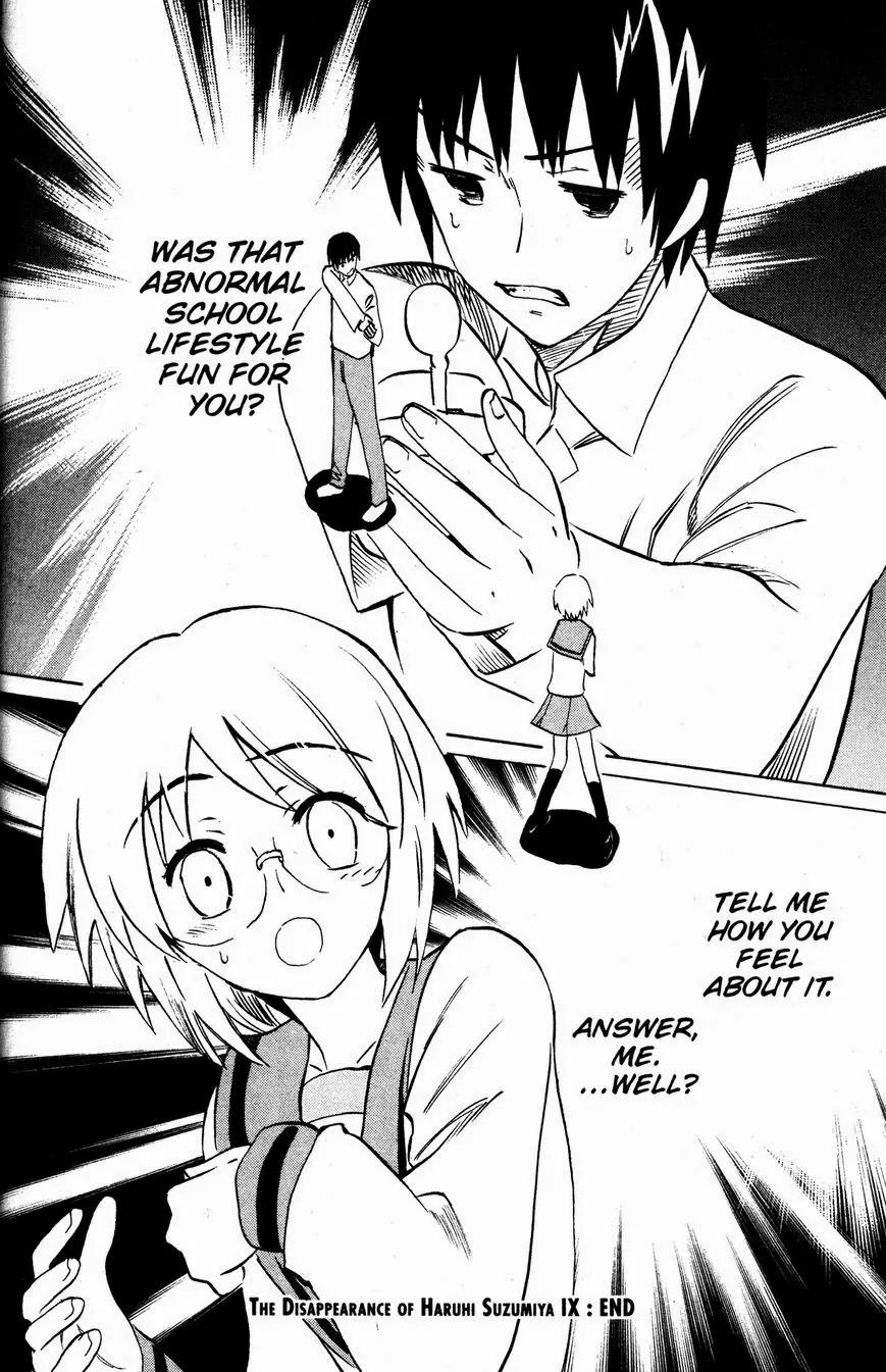 Suzumiya Haruhi no Yuuutsu Chapter 45 page 31 - Chapter 45: The Disappearance of Haruhi Suzumiya IX