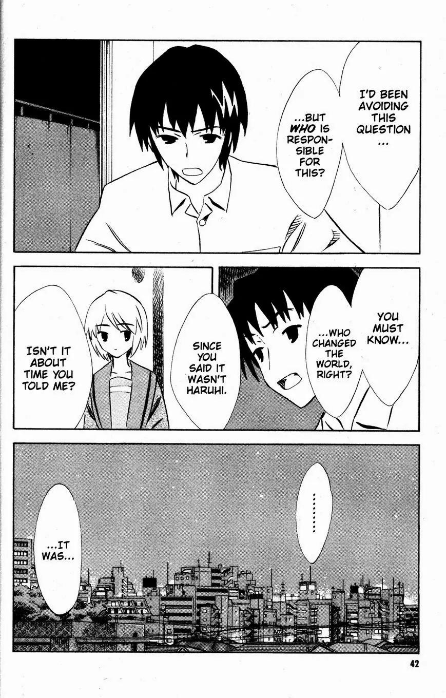Suzumiya Haruhi no Yuuutsu Chapter 45 page 4 - Chapter 45: The Disappearance of Haruhi Suzumiya IX