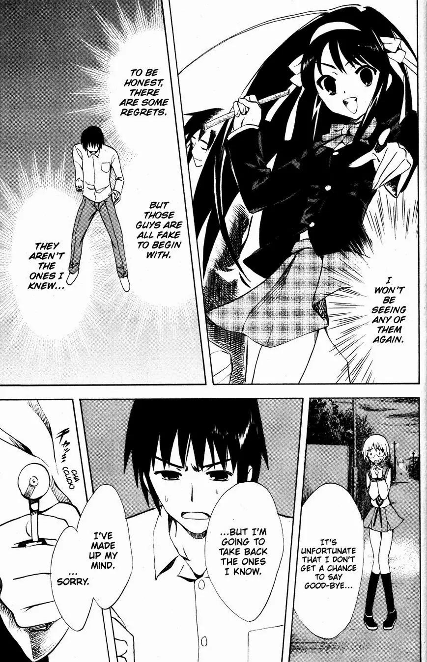 Suzumiya Haruhi no Yuuutsu Chapter 46 page 10 - Chapter 46: The Disappearance of Haruhi Suzumiya X
