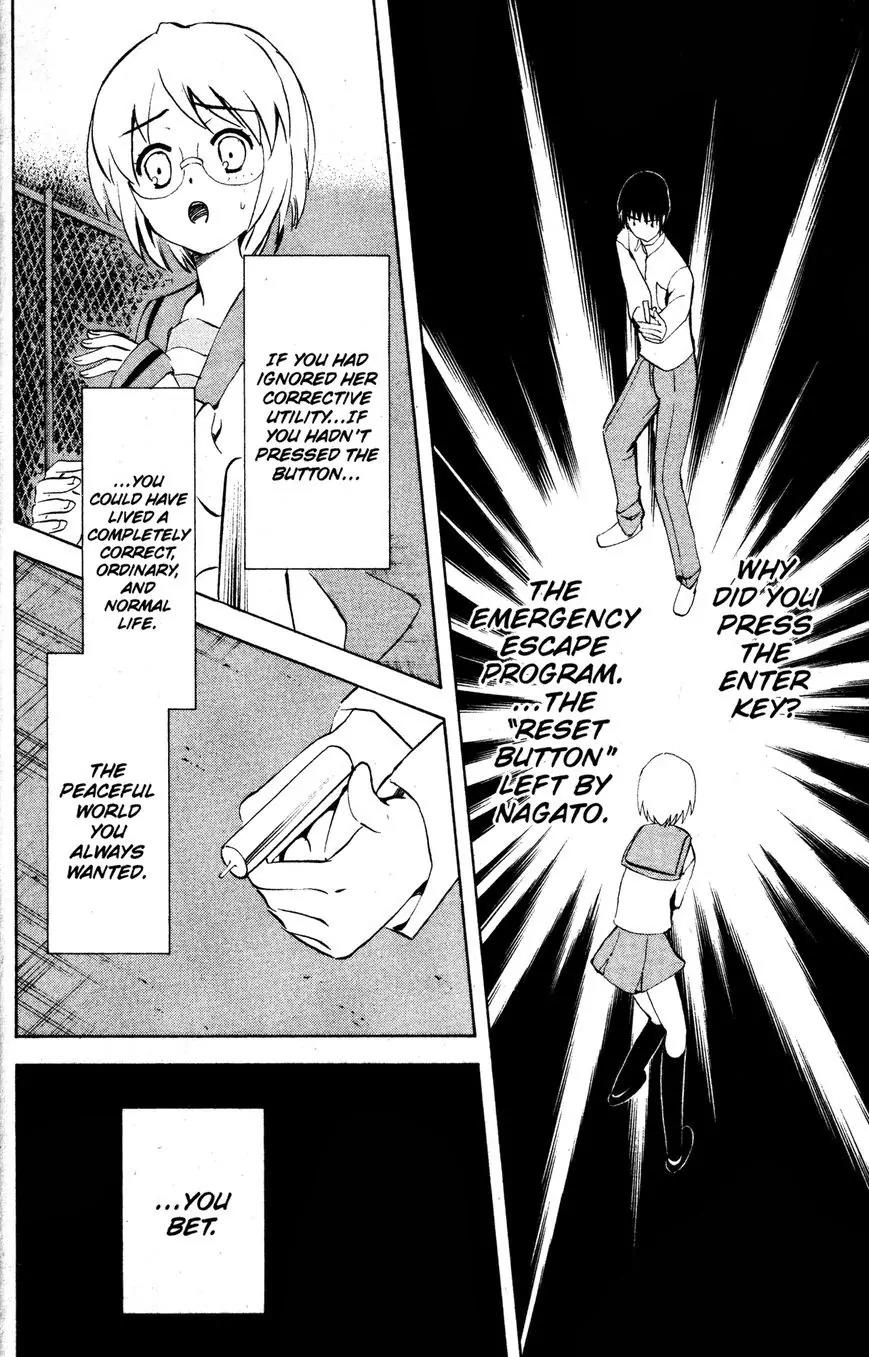 Suzumiya Haruhi no Yuuutsu Chapter 46 page 5 - Chapter 46: The Disappearance of Haruhi Suzumiya X