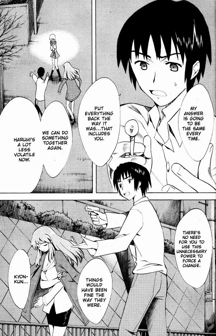 Suzumiya Haruhi no Yuuutsu Chapter 46 page 8 - Chapter 46: The Disappearance of Haruhi Suzumiya X