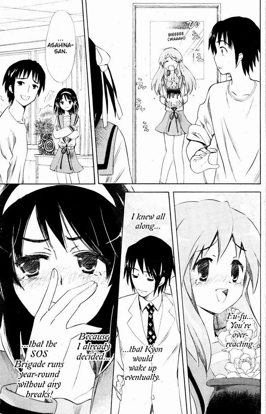 Suzumiya Haruhi no Yuuutsu Chapter 47 page 15 - Chapter 47: The Disappearance of Haruhi Suzumiya XI