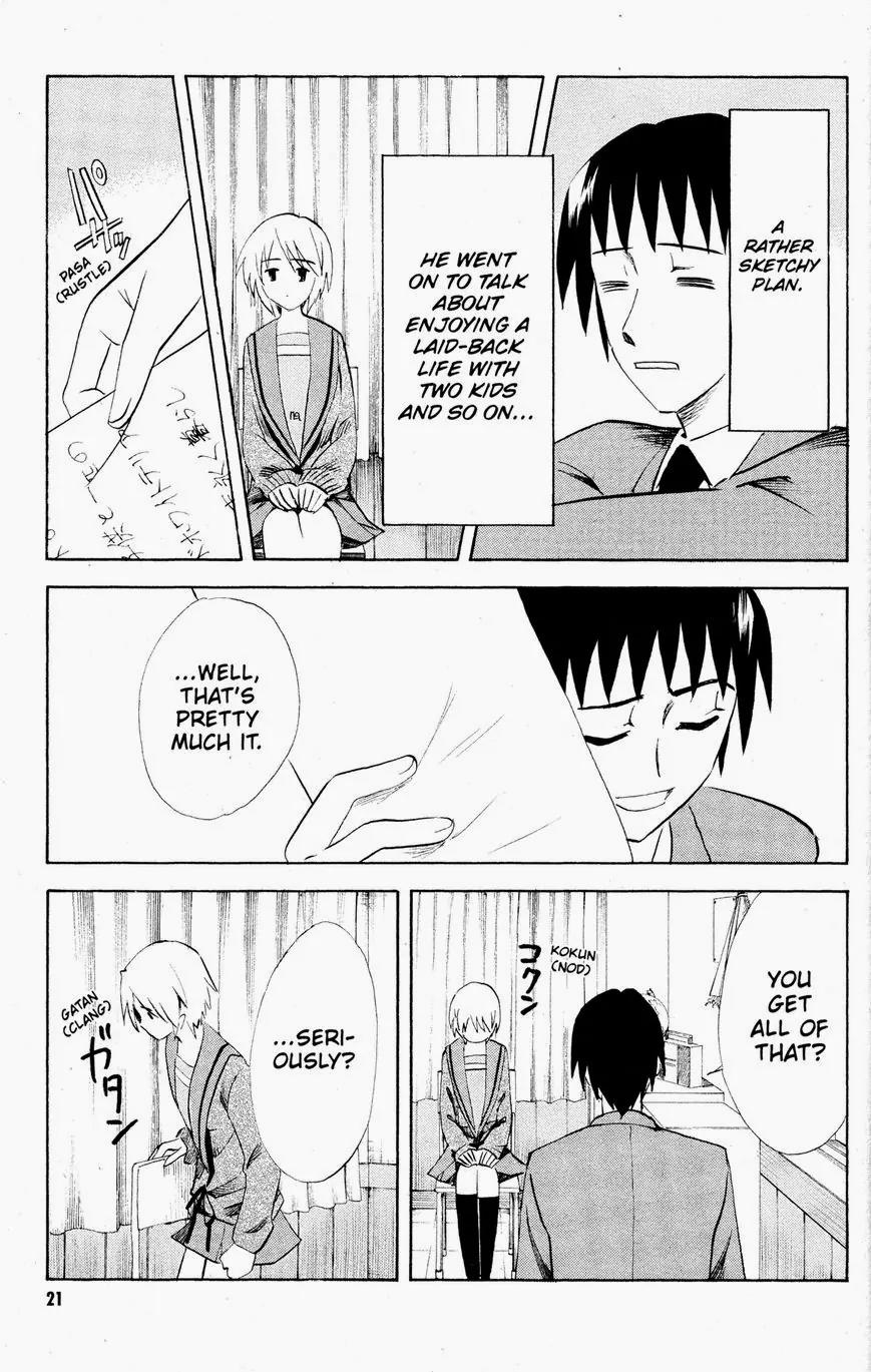 Suzumiya Haruhi no Yuuutsu Chapter 50 page 22 - Chapter 50: Love at First Sight I