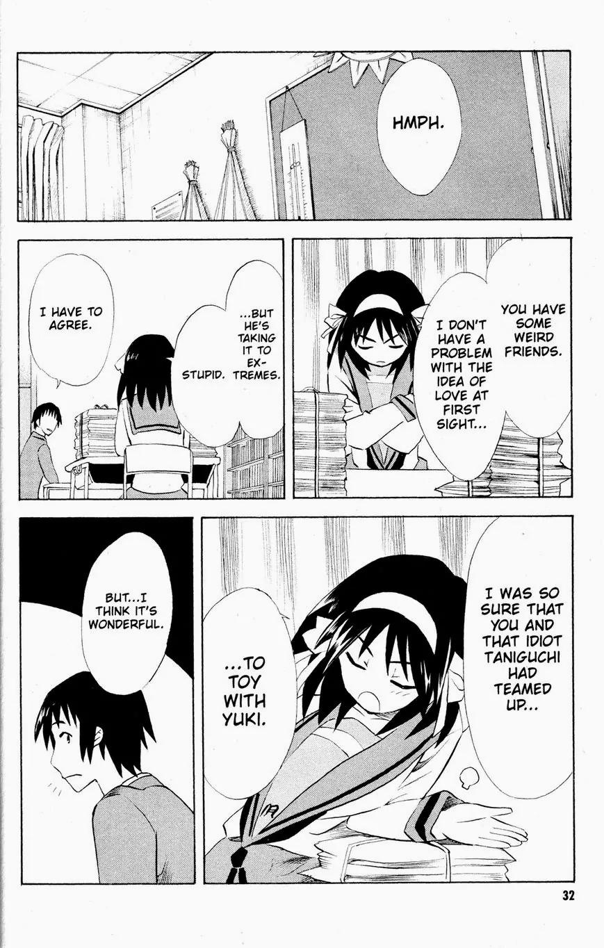 Suzumiya Haruhi no Yuuutsu Chapter 50 page 33 - Chapter 50: Love at First Sight I