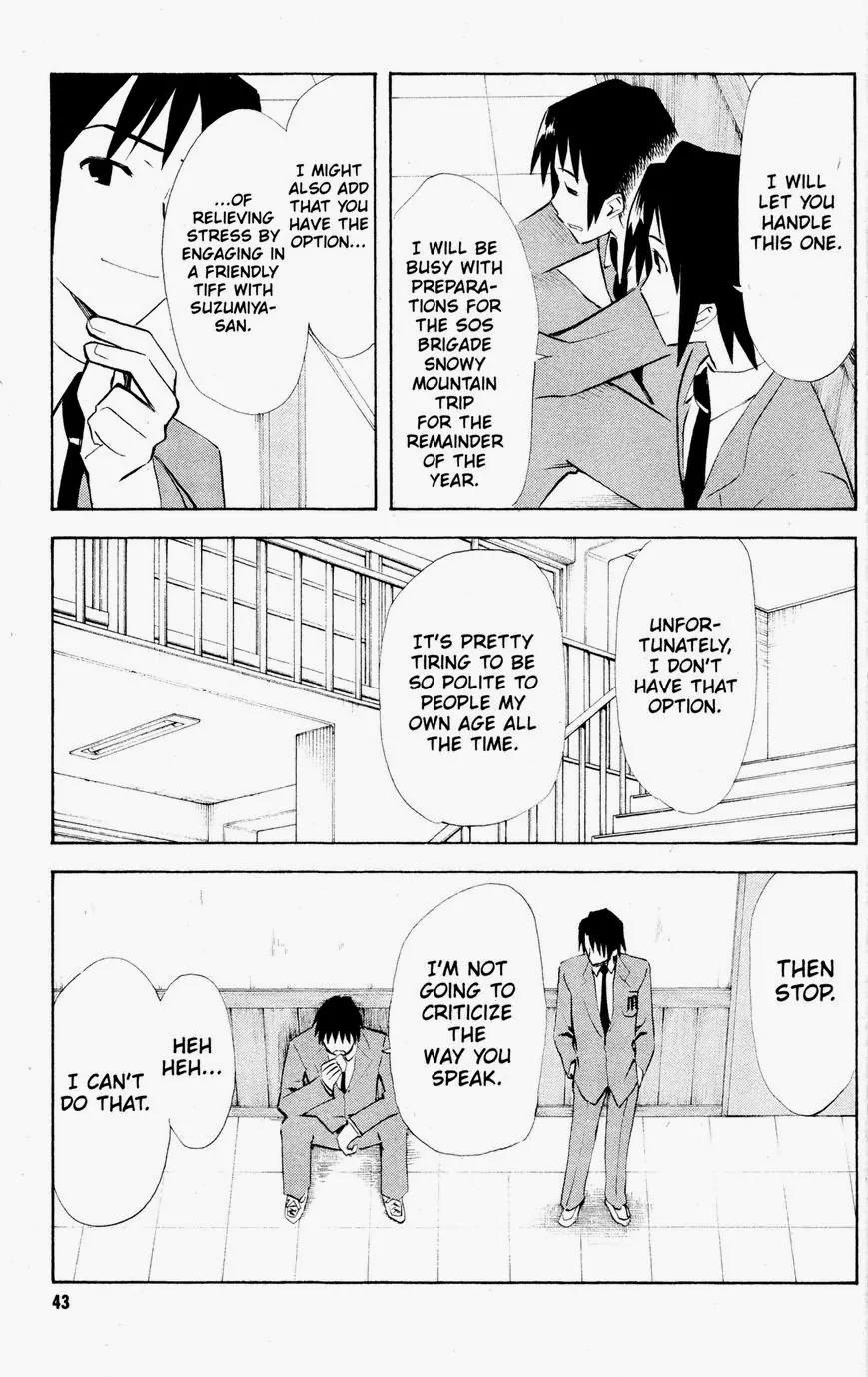 Suzumiya Haruhi no Yuuutsu Chapter 51 page 6 - Chapter 51: Love at First Sight II